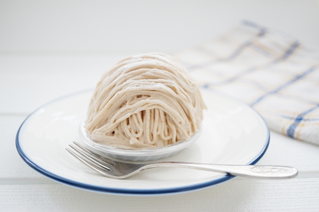 ドーム型のホワイトモンブラン