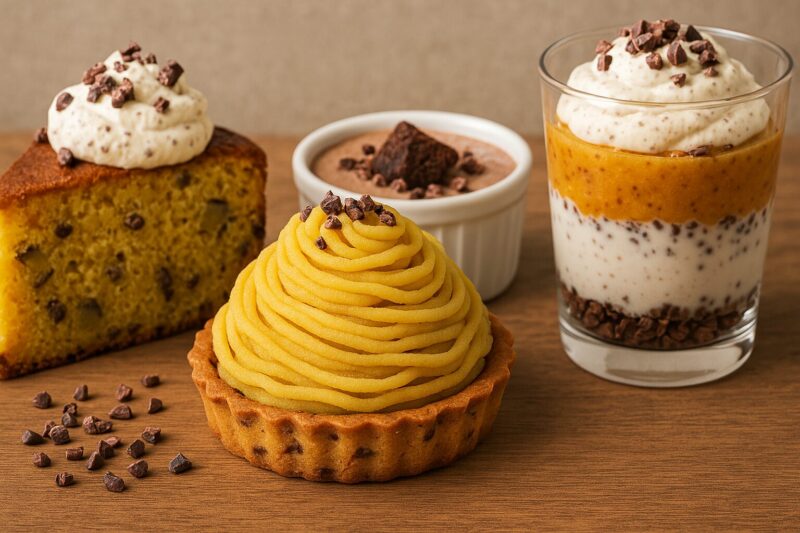 カカオニブのヘルシースイーツでの使い方
